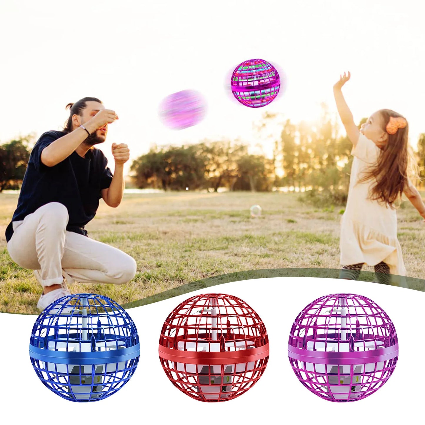 Swirling Flying Ball Route Pro - UFO Flying Gyro Toy