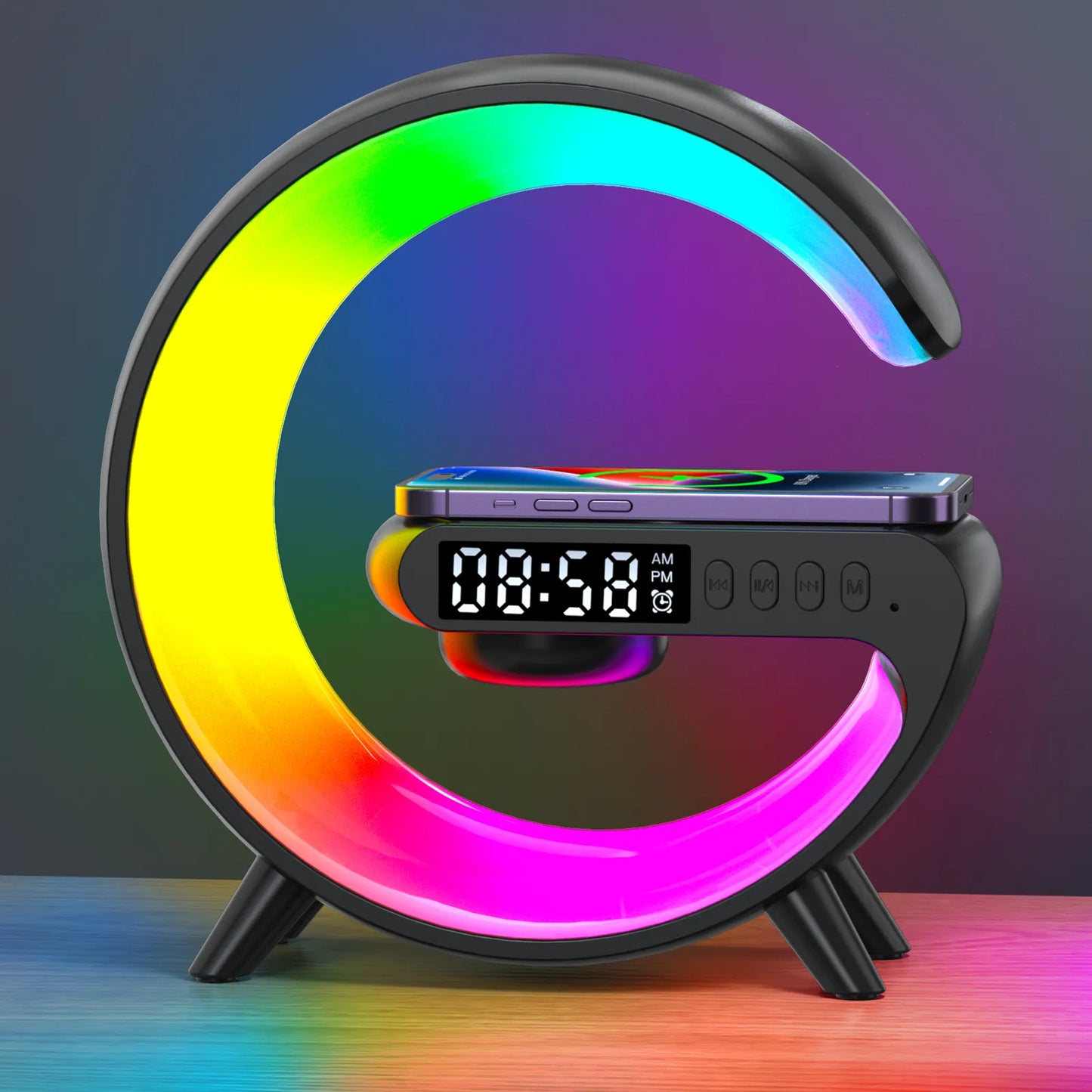 5W Wireless Charger Stand with Speaker